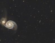 M51 &Uuml;bersichtsaufnahme