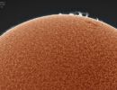 Sonne vom 9. August 2021
