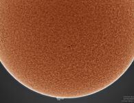 Sonne vom 9. August 2021
