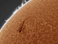 Sonne vom 9. August 2021