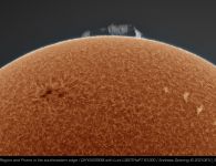 Sonne vom 10. Juni 2021