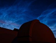 leuchtende Nachwolken