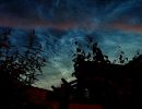 leuchtende Nachwolken