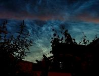 leuchtende Nachwolken