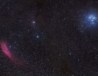 M45 Widefield mit 135mm Brennweite