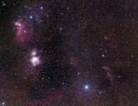 Orion mit 135mm Brennweite