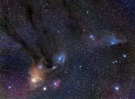 Gegend um Antares