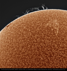 Sonne vom 21. August 2021